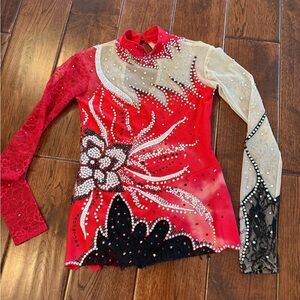 Rythmic gymnastics competition Leotard